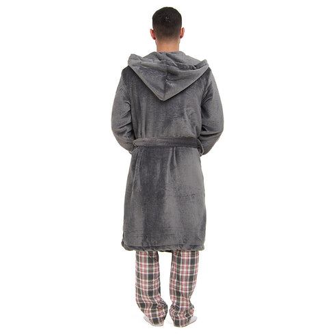 Snuggs Blanket Robe Dark Grey